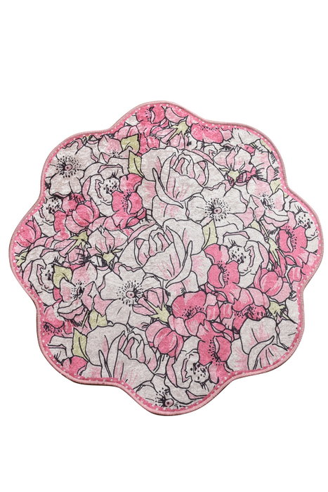 Mijölnir Alfombrilla de Baño Rosa Shape (100 cm)
